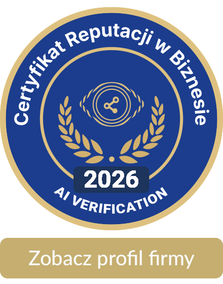 DOORHOUSE Certyfikat Reputacji w Biznesie 2026
